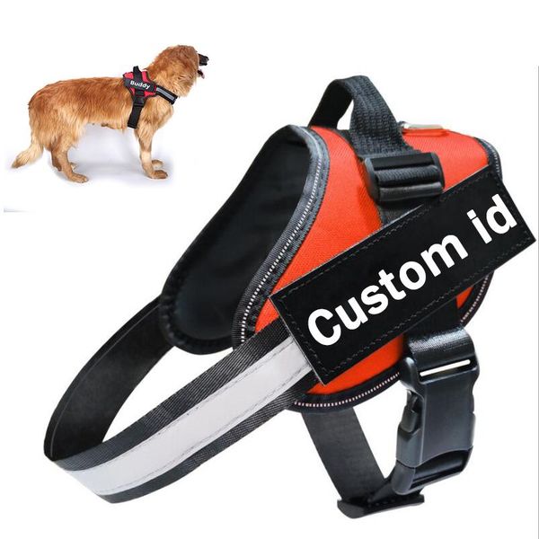 dog collars & leashes custom id patch harness reflective adjustable training supplies for small large dogs cats personalized designer vest
dog collars & leashes custom id patch harness reflective adjustable training supplies for small large dogs cats personalized designer vest