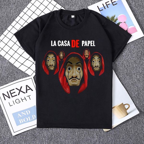 hillbilly design la casa men de papel funny money heist tv series tshirts summer short sleeve house of, White;black
hillbilly design la casa men de papel funny money heist tv series tshirts summer short sleeve house of, White;black