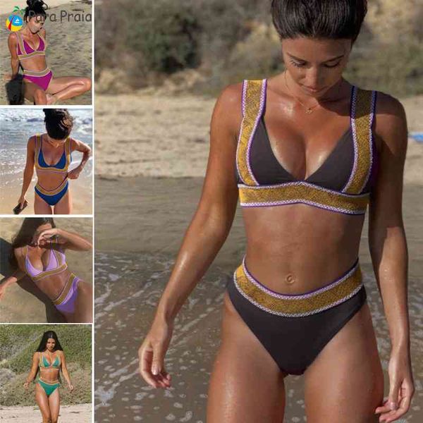 bronzing women para praia bathing 2021 new high waist swimsuit suit push up two pieces swimwear thong bikini biquini summer s-xl, White;black
bronzing women para praia bathing 2021 new high waist swimsuit suit push up two pieces swimwear thong bikini biquini summer s-xl, White;black