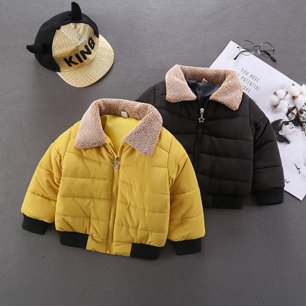 coat children wear 2021 winter korean version boys and girls folder lamb wool turn-down collar short zipper cotton padded jacket, Blue;gray
coat children wear 2021 winter korean version boys and girls folder lamb wool turn-down collar short zipper cotton padded jacket, Blue;gray