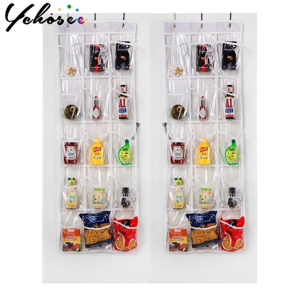 storage boxes & bins 2 pack/set crystal clear over the door hanging pantry shoes pocket organizer 15 pockets space saver rack 
storage boxes & bins 2 pack/set crystal clear over the door hanging pantry shoes pocket organizer 15 pockets space saver rack