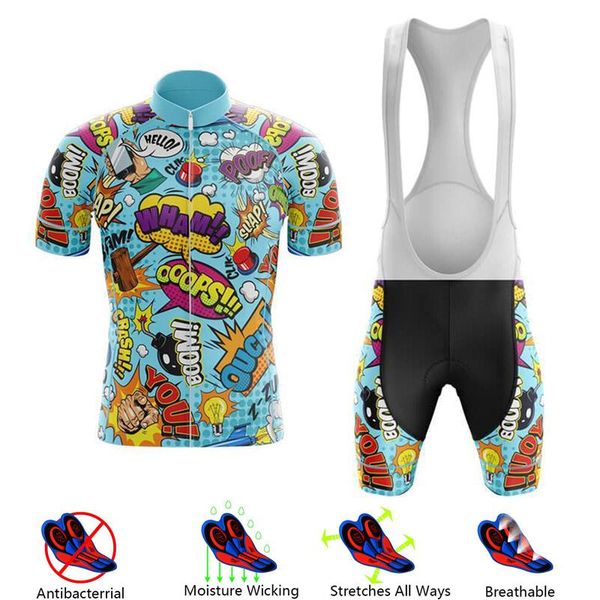 racing sets mallots ciclismo hombre complete summer cycle kit men's cycling clothes 9d gel pads bike shorts bicycle wear jersey set, Black;blue
racing sets mallots ciclismo hombre complete summer cycle kit men's cycling clothes 9d gel pads bike shorts bicycle wear jersey set, Black;blue