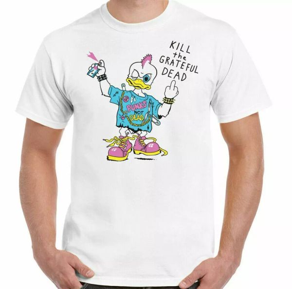 kurt cobain t-shirt mens nirvana punks not dead grunge hi how are you as worn by, White;black
kurt cobain t-shirt mens nirvana punks not dead grunge hi how are you as worn by, White;black