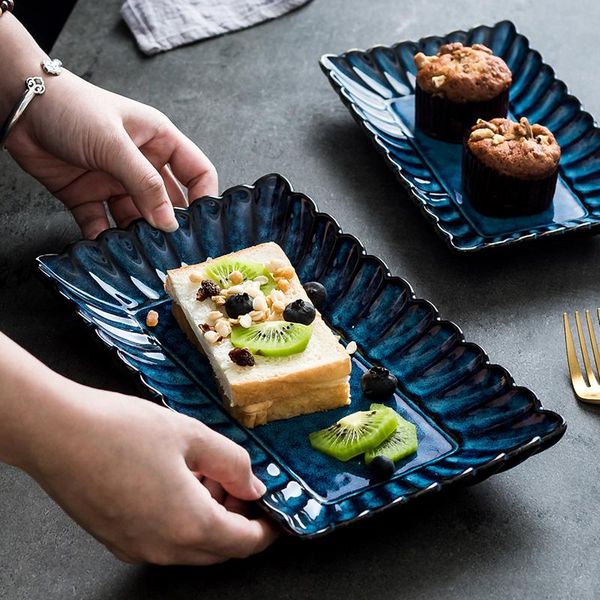 dishes & plates retro ceramic western breakfast snack plate household creative rectangular fruit meal fish personality restaurant tablewar
dishes & plates retro ceramic western breakfast snack plate household creative rectangular fruit meal fish personality restaurant tablewar