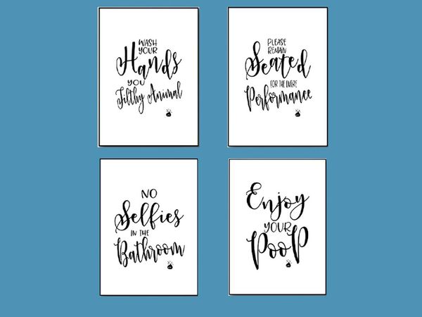 paintings inkjet print poster canvas picture factory direct simple modern bathroom quote proverb art black toilet inspirational
paintings inkjet print poster canvas picture factory direct simple modern bathroom quote proverb art black toilet inspirational