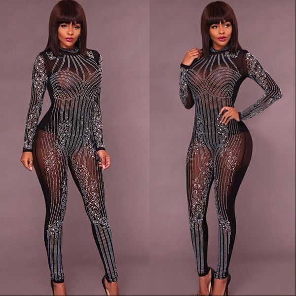 bodycon womens rompers long sleeve sheer jumpsuits fashion mesh geometric rhinestone see through romper sparkly overalls combinaison femme, Black;white
bodycon womens rompers long sleeve sheer jumpsuits fashion mesh geometric rhinestone see through romper sparkly overalls combinaison femme, Black;white