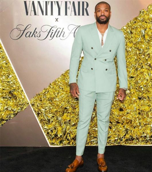Mint Green Mens Suits Groom Groomsmen Double Breasted Pants Suit Prom Party Blazer Jacket FH HTFHF
Mint Green Mens Suits Groom Groomsmen Double Breasted Pants Suit Prom Party Blazer Jacket FH HTFHF
