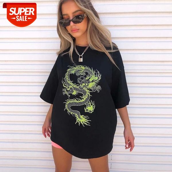 dragon print t-shirt women plus size short sleeve casual streetwear oversized long shirts basic tshirts ladies summer #xb7c, White
dragon print t-shirt women plus size short sleeve casual streetwear oversized long shirts basic tshirts ladies summer #xb7c, White