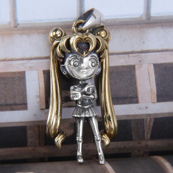 pendant necklaces girl fashion aesthetic creative design cartoon cute little hip hop valentine's day daily casual necklace, Silver
pendant necklaces girl fashion aesthetic creative design cartoon cute little hip hop valentine's day daily casual necklace, Silver
