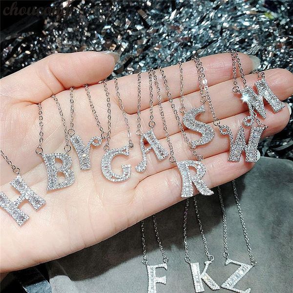 pendant necklaces choucong statement 26 letters pendants 5a cz white gold filled wedding with for women party jewelry, Silver
pendant necklaces choucong statement 26 letters pendants 5a cz white gold filled wedding with for women party jewelry, Silver