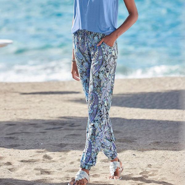 women's pants & capris summer women easy trousers with pockets ethnic printed elastic high waist long boho ladies loose beach pencil #p, Black;white
women's pants & capris summer women easy trousers with pockets ethnic printed elastic high waist long boho ladies loose beach pencil #p, Black;white