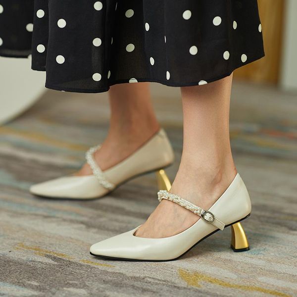 dress shoes 2021 spring and autumn pointed high heel leather women's sling belt wild shallow mouth fashion x262, Black
dress shoes 2021 spring and autumn pointed high heel leather women's sling belt wild shallow mouth fashion x262, Black