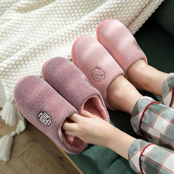 women and men couple winter slippers men's home autumn indoor warm non-slip plush female cloth fabric cotton shoes, Black
women and men couple winter slippers men's home autumn indoor warm non-slip plush female cloth fabric cotton shoes, Black