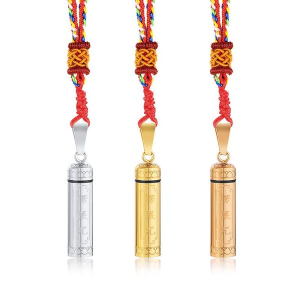 chains 2021 fashion and chinese style jewelry titanium steel shurangama curse openable religion pendant necklace suitable for men, Silver
chains 2021 fashion and chinese style jewelry titanium steel shurangama curse openable religion pendant necklace suitable for men, Silver