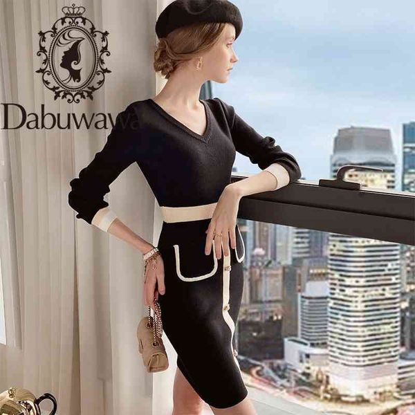 dabuwawa patchwork knitted women dress v-neck pocket bodycon dress office street autumn winter dress ladies dt1ddr014 210520, Black;gray
dabuwawa patchwork knitted women dress v-neck pocket bodycon dress office street autumn winter dress ladies dt1ddr014 210520, Black;gray