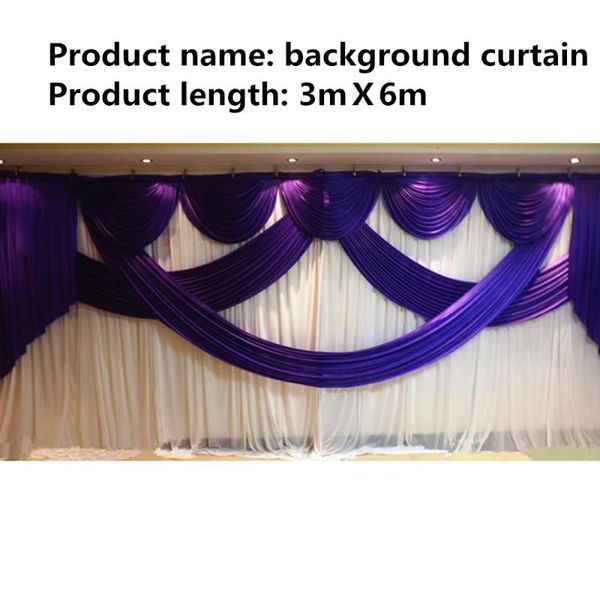 party decoration 6 meters long wedding background swag curtains celebration performance hanging chiffon fabric multiple colors
party decoration 6 meters long wedding background swag curtains celebration performance hanging chiffon fabric multiple colors