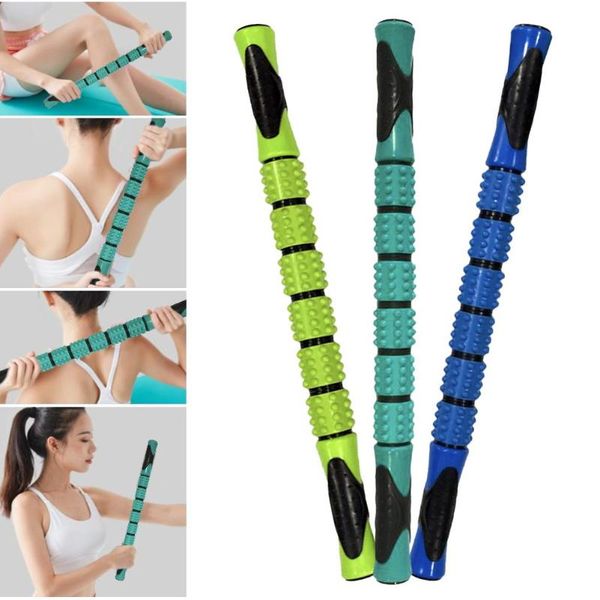 accessories smooth rollers massager massage stick muscle relaxation roller yoga fitness for gym sport