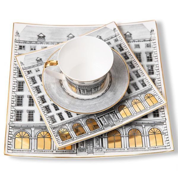 cups & saucers euro porcelain cup and saucer set, royal bone china coffee tea cup, vintage 'golden window' mug for home office
cups & saucers euro porcelain cup and saucer set, royal bone china coffee tea cup, vintage 'golden window' mug for home office