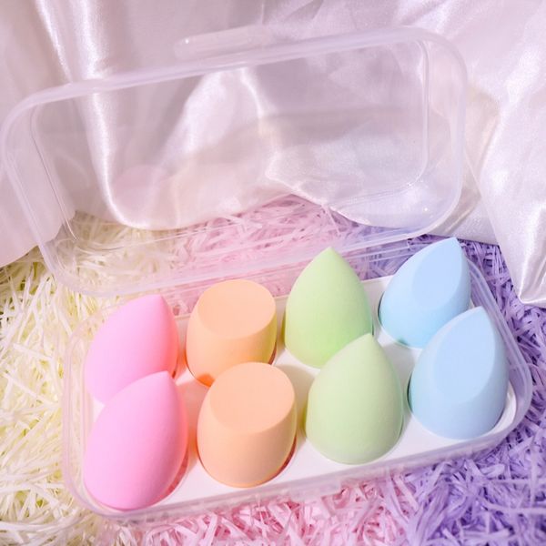 makeup blender cosmetic puff sponge with storage box foundation powder beauty tool women make up concealer sponges 8pcs dhl
makeup blender cosmetic puff sponge with storage box foundation powder beauty tool women make up concealer sponges 8pcs dhl