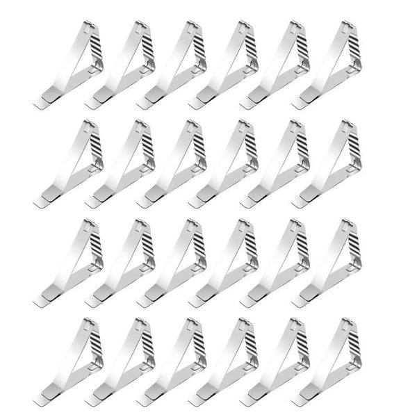 clothing & wardrobe storage 24pcs stainless steel tablecloth clips triangular wave table cloth garden picnic wedding party cover clamps
clothing & wardrobe storage 24pcs stainless steel tablecloth clips triangular wave table cloth garden picnic wedding party cover clamps