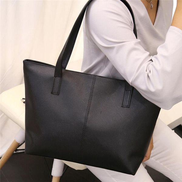 women handbags simple soft tote bag large capacity shoulder bags light pu leather black red ladies casual shopping cross body
women handbags simple soft tote bag large capacity shoulder bags light pu leather black red ladies casual shopping cross body