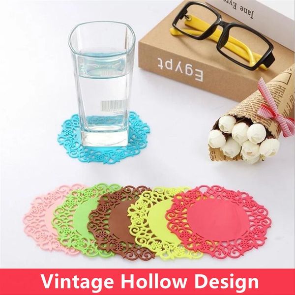 mats & pads 1pcs creative silicone hollow cup tableware placemat kitchen accessories pad thermal insulation cooking tools
mats & pads 1pcs creative silicone hollow cup tableware placemat kitchen accessories pad thermal insulation cooking tools