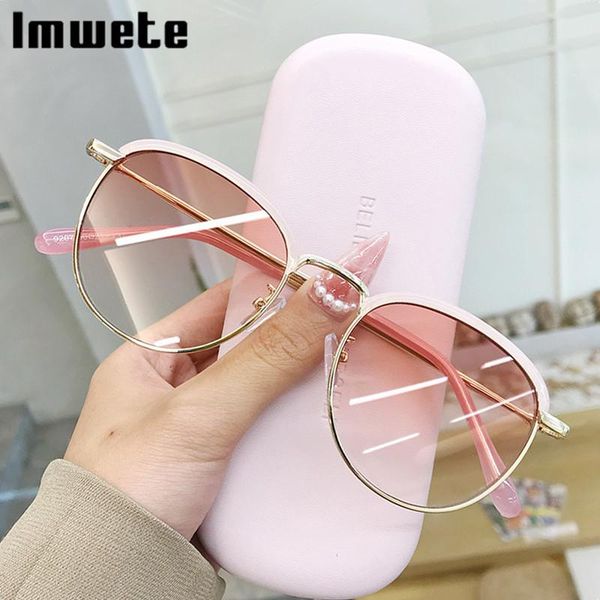 imwete metal sunglasses women half frame sun glasses men vintage round outdoor goggles colored eyeglasses female uv400 gold, White;black
imwete metal sunglasses women half frame sun glasses men vintage round outdoor goggles colored eyeglasses female uv400 gold, White;black