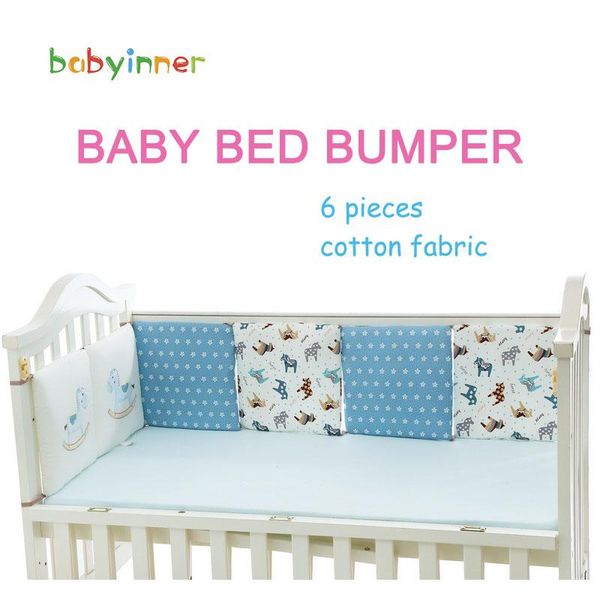 babyinner 6 pcs/set baby crib bumper cotton cartoon bed fence cushion cot protector pillows bedding set borns room decor sets
babyinner 6 pcs/set baby crib bumper cotton cartoon bed fence cushion cot protector pillows bedding set borns room decor sets