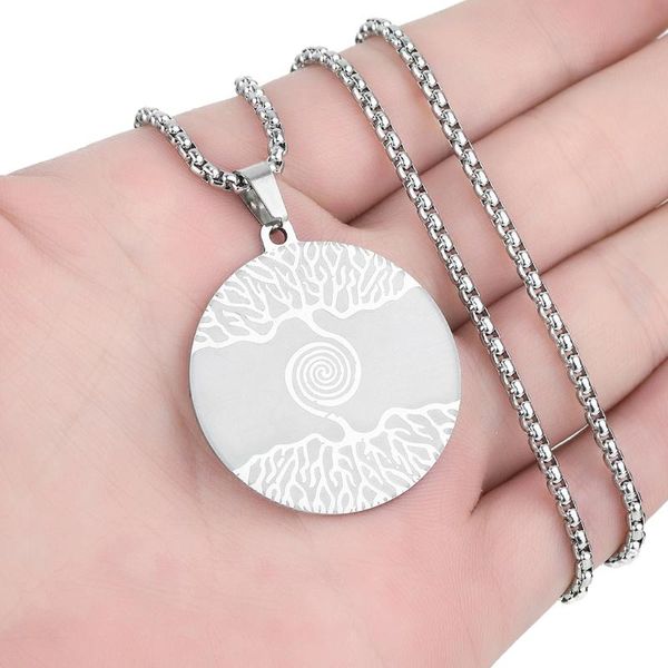 pendant necklaces cxwind gothic viking yggdrasil world tree medallion cool street style for men women unusual chain punk jewelry, Silver
pendant necklaces cxwind gothic viking yggdrasil world tree medallion cool street style for men women unusual chain punk jewelry, Silver