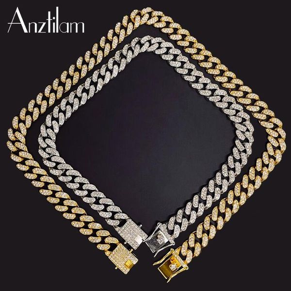 chains 13mm hip hop high-quality iced out necklace for men bling miami cuban link chain necklaces goth jewelry, Silver
chains 13mm hip hop high-quality iced out necklace for men bling miami cuban link chain necklaces goth jewelry, Silver