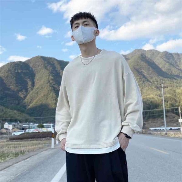 spring and autumn holiday two piece sweater men's ins loose large size clothes 2021 new fashion versatile coat, Black
spring and autumn holiday two piece sweater men's ins loose large size clothes 2021 new fashion versatile coat, Black