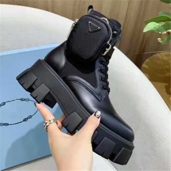 boots pocket wallet buckle leather splice high ankle platform evelator lace-up women's shoes, Black
boots pocket wallet buckle leather splice high ankle platform evelator lace-up women's shoes, Black