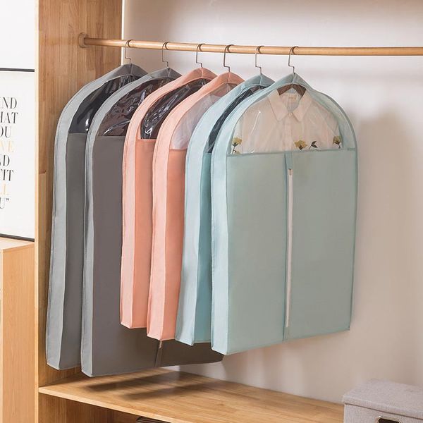 clothing & wardrobe storage dust cover three-dimensional suits for household overcoats dust-proof hanging bag
clothing & wardrobe storage dust cover three-dimensional suits for household overcoats dust-proof hanging bag