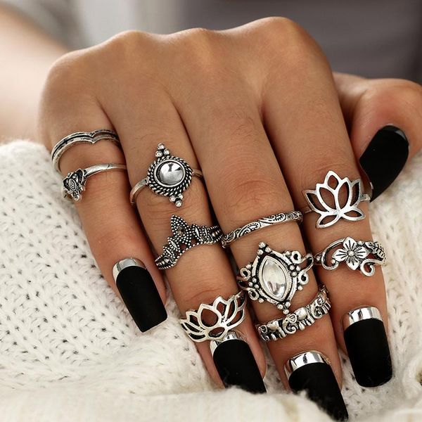 wedding rings 10pcs bohemian vintage exquisite geometry knuckle for women anniversary party jewelry gift accessories anillos bague, Slivery;golden
wedding rings 10pcs bohemian vintage exquisite geometry knuckle for women anniversary party jewelry gift accessories anillos bague, Slivery;golden