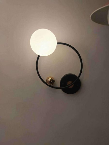 nordic wall lamps modern sconce light fixture stairway led in post-modern rustic antique edison glass spherical shape
nordic wall lamps modern sconce light fixture stairway led in post-modern rustic antique edison glass spherical shape