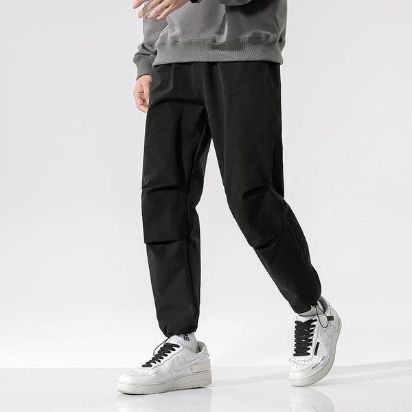 casual pants men's loose fitting overalls basketball sports large binding harem korean capris fashion, Black
casual pants men's loose fitting overalls basketball sports large binding harem korean capris fashion, Black