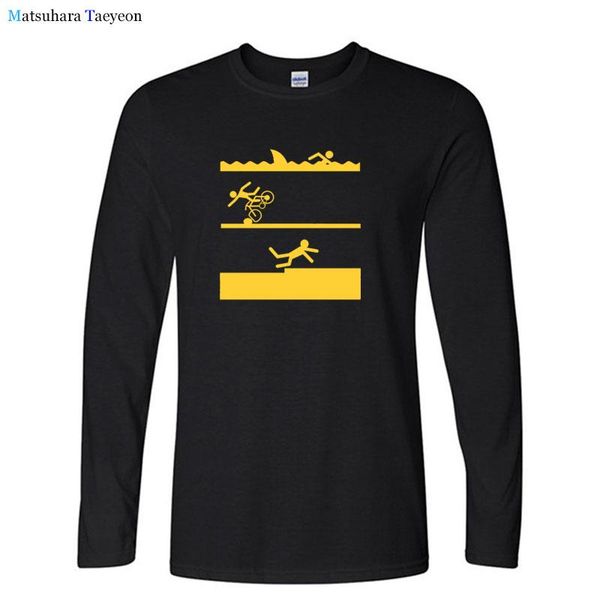 men's t-shirts cool swim bike run t shirt for men funny casual harajuku tshirts fashion autumn cotton long sleeve, White;black
men's t-shirts cool swim bike run t shirt for men funny casual harajuku tshirts fashion autumn cotton long sleeve, White;black
