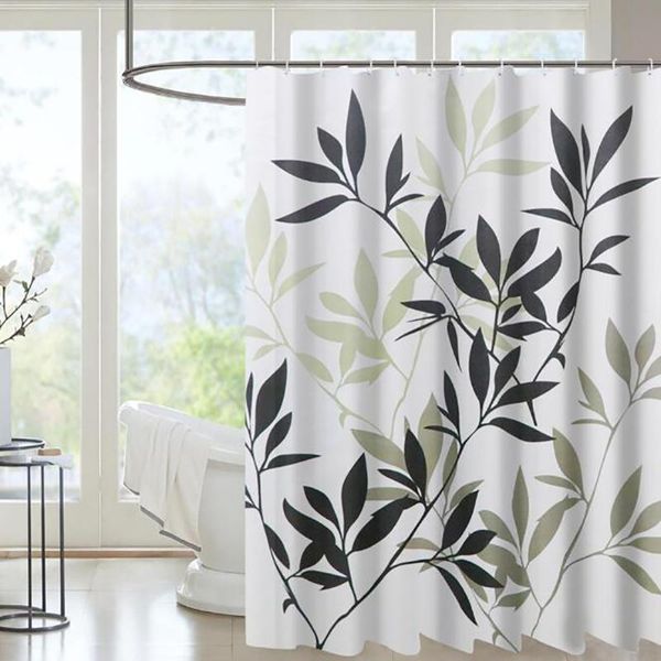 1pc simple shower curtain leaf print pattern modern waterproof mildew bathroom curtains
1pc simple shower curtain leaf print pattern modern waterproof mildew bathroom curtains