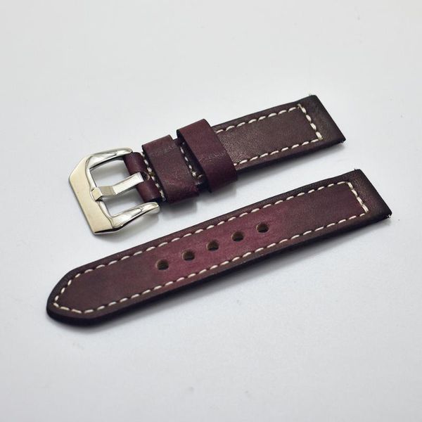 watch bands handmade vintage wine red genuine leather strap band 18mm/20mm/22mm/24mmbracelet wrist belt watchband+classic metal buckl, Black;brown
watch bands handmade vintage wine red genuine leather strap band 18mm/20mm/22mm/24mmbracelet wrist belt watchband+classic metal buckl, Black;brown