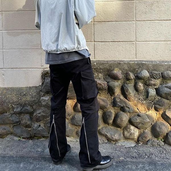 men's pants vibe style multi-bag zipper with retractable legs for both men and women, Black
men's pants vibe style multi-bag zipper with retractable legs for both men and women, Black
