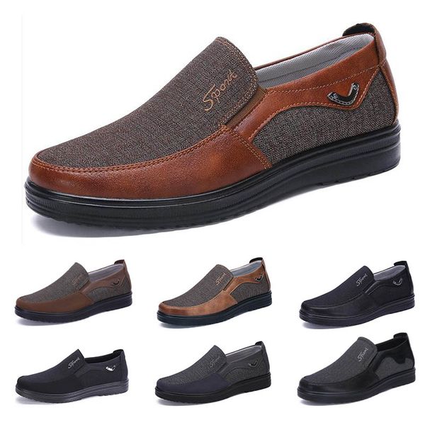 2021 lightweight business style mens shoes comfortable breathable black brown leisure bronze khaki camel soft flats bottoms men multi casual
2021 lightweight business style mens shoes comfortable breathable black brown leisure bronze khaki camel soft flats bottoms men multi casual