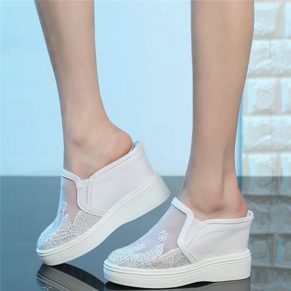 women genuine leather wedges high heel roman gladiator sandals female breathable lace round toe fashion sneakers casual shoes, Black
women genuine leather wedges high heel roman gladiator sandals female breathable lace round toe fashion sneakers casual shoes, Black