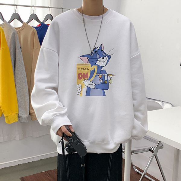 men's hoodies & sweatshirts tendência solto dos desenhos animados moletom homem o-pescoço mais velo de manga comprida casual moda, Black
men's hoodies & sweatshirts tendência solto dos desenhos animados moletom homem o-pescoço mais velo de manga comprida casual moda, Black