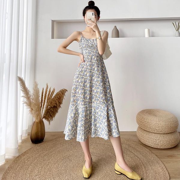casual dresses fresh flower tea dress 2021 xia fang led cultivate morality show thin super sweet fairy date condole belt, Black;gray
casual dresses fresh flower tea dress 2021 xia fang led cultivate morality show thin super sweet fairy date condole belt, Black;gray