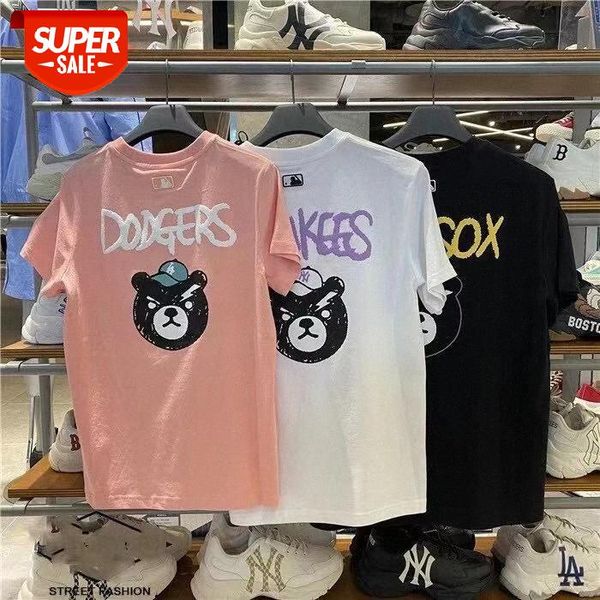 quality ny back character letter printing loose short sleeve cross-border #km0f, White;black
quality ny back character letter printing loose short sleeve cross-border #km0f, White;black