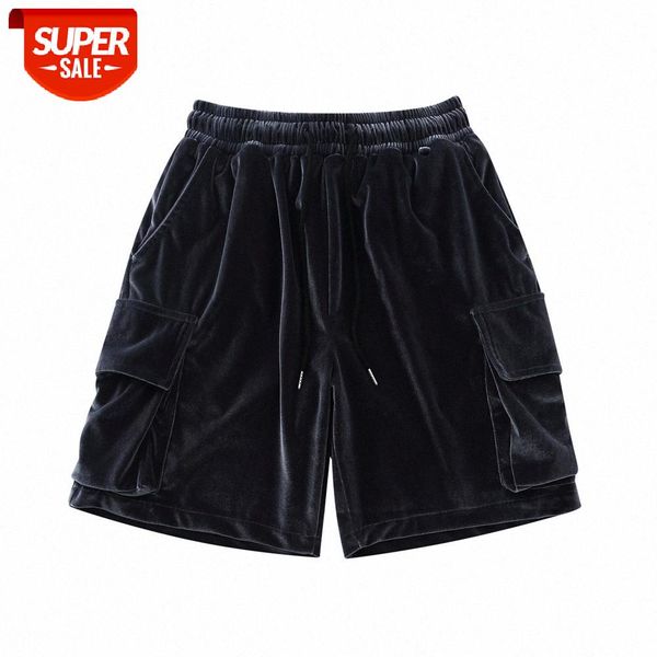 multi-pocket solid color velvet casual shorts men's american sports pants loose straight five-point #wr3s, Black
multi-pocket solid color velvet casual shorts men's american sports pants loose straight five-point #wr3s, Black