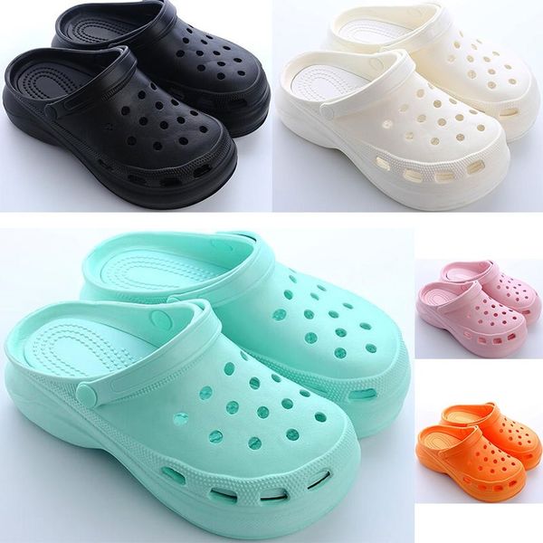 2021 womens summer thick-soled hole shoes ladies height increase shoe black white orange pink girls women beach classic sandals slippers twe
2021 womens summer thick-soled hole shoes ladies height increase shoe black white orange pink girls women beach classic sandals slippers twe