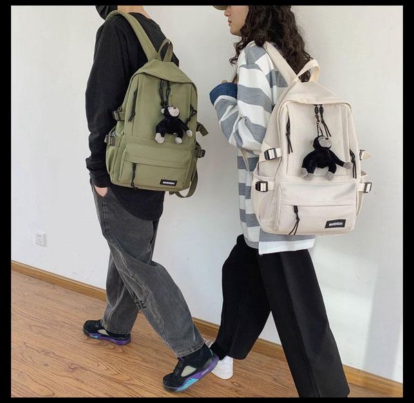 backpack korean version nylon simple casual campus style travel commemorative large-capacity couple pendant bag
backpack korean version nylon simple casual campus style travel commemorative large-capacity couple pendant bag