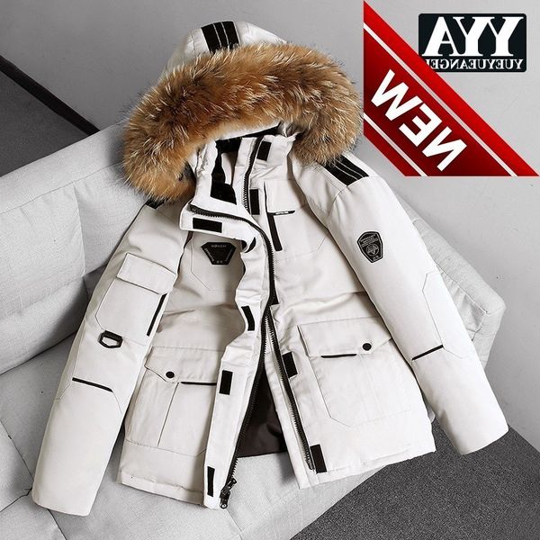 winter men fur collar down jacket high street medium-long hooded coat thick warm loose casual white parkas outerwear s-3xl, Black
winter men fur collar down jacket high street medium-long hooded coat thick warm loose casual white parkas outerwear s-3xl, Black