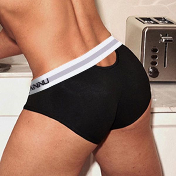 underpants brand gay hollow out briefs man cotton pumb underwear men's panty hole low rise brief homme male breathable, Black;white
underpants brand gay hollow out briefs man cotton pumb underwear men's panty hole low rise brief homme male breathable, Black;white